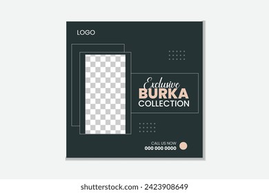 social media post design vector advertise template design 