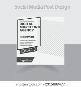 Social media post Design for your corporate business