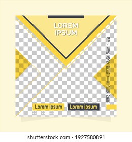 Social media post designs. This template can be used for digital marketing, fashion brand promotion, stories, feeds.