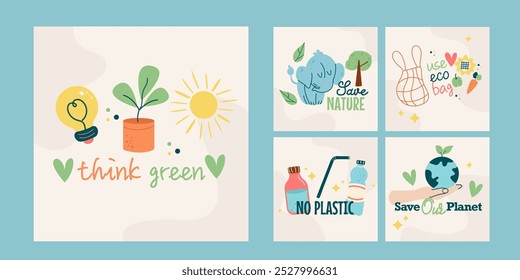 Social media post eco friendly