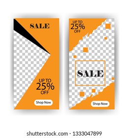 social media post with event template banner concept creative
