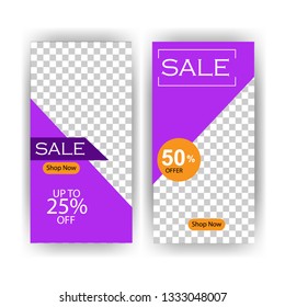 social media post with event template banner concept creative