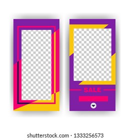 social media post with event template banner concept creative
