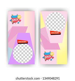 social media post with event template banner concept creative
