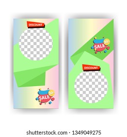 social media post with event template banner concept creative