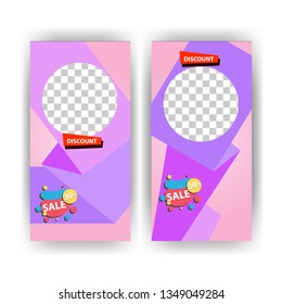 social media post with event template banner concept creative