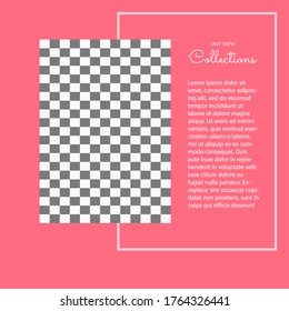 SOCIAL MEDIA POST. FASHION SALE PROMOTION  DESIGN. TEMPLATE BACKGROUND COVER VECTOR