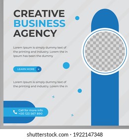 Social media post  Free vector design.