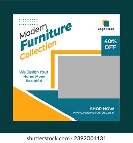 social media post .furniture social media post design