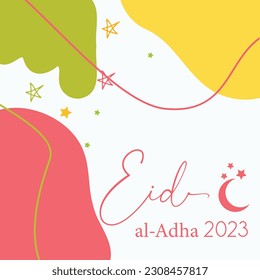 Social media post happy eid al adha mubarak 2023