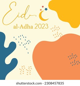 Social media post happy eid al adha mubarak 2023