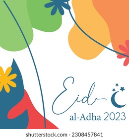 Social media post happy eid al adha mubarak 2023