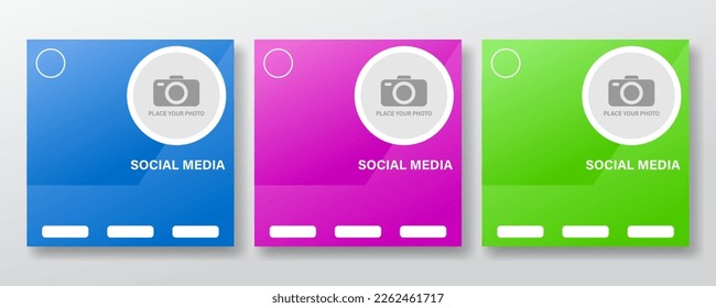 social media post layout design