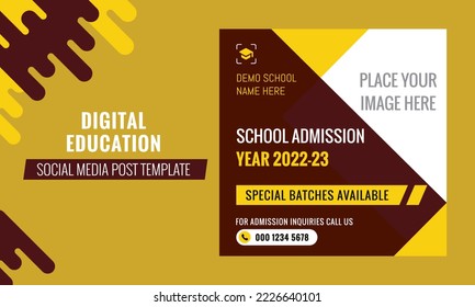 Social Media Post Modern Square 
 Template Design
