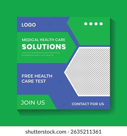 Social Media Post Specifications Medical Social Media Banner Design