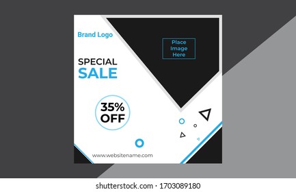 Social Media Post Square Size Special Sale Offer