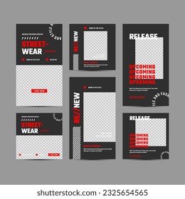 Social media post and story Banner Square Flyer Template Design. Editable Modern Template. Discount Promo Template.