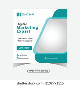 Social Media Post, Social Media Post Template