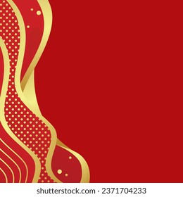 social media post template background red luxury design	
