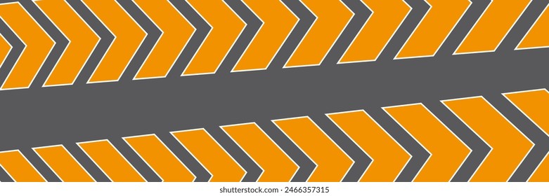 Social media post template background vector, social media post template banner. grunge warning system sign illustration