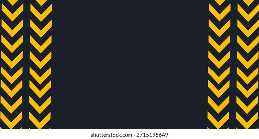 Vetor de fundo de modelo de post de mídia social, bandeiras de mídia social de modelo de post editável com ilustração de marca de sistema de aviso grunge