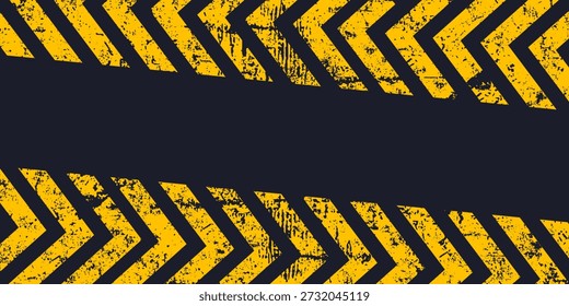 Vetor de fundo de modelo de post de mídia social, bandeiras de mídia social de modelo de post editável com ilustração de marca de sistema de aviso grunge