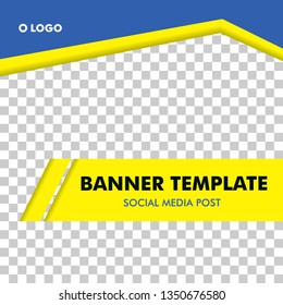 Social Media Post Template Banner Design for fashion, sport, activity, sale product