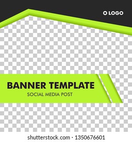 Social Media Post Template Banner Design for fashion, sport, activity, sale product
