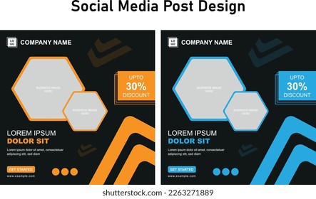 Social Media Post Template for Business