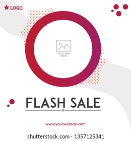 Social media post template for company who want to promote their product