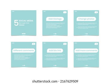 Social media post template with cool topographic design elements and trendy colors.