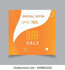 Social Media Post Template Design