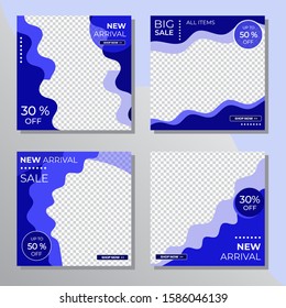 Social Media Post Template Design For Fashion Promo