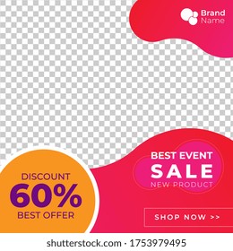 social media post template design replacment image product your branding perfect for promotion social media, increase your business selling product, personal branding social media