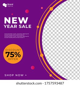 social media post template design vector replacement image good for branding product and increase sales online commercial website promotion