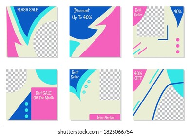 Social Media Post Template Design 