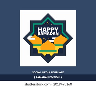 Social Media Post Template Design