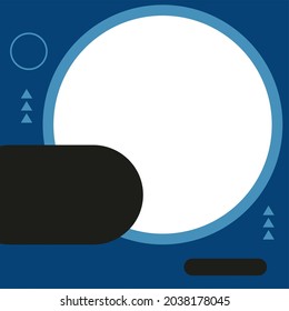social media post template design