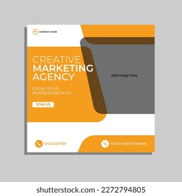 social media post template design, Instagram post design for digital marketing agency and others