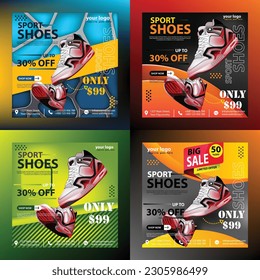 Clothes and footwear sale Royalty Free Vector Image