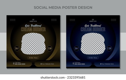Social Media Post Template Design. digital, graphic, fresh, dinner, abstract, fast food, pizza, fast, post, menu, poster, business, burger, social media, tasty, food banner, discount, hot, food,