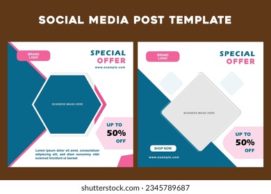 Social Media Post Template design