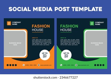 Social Media Post Template Design for You