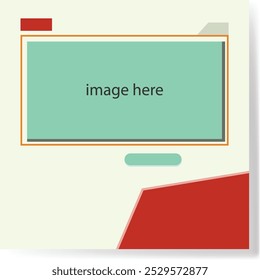 Social Media Post Template Design, Modern Social Media Post design, web banner template design.