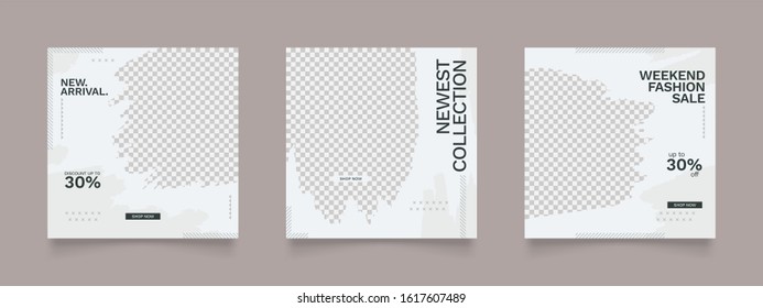 social media post template for digital marketing and sale promo. fashion advertising. banner offer. promotional mockup photo vector frame illustration.