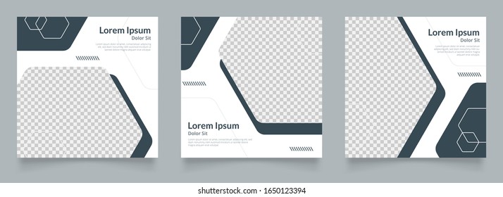 social media post template for digital marketing and sale promo. banner offer. vector story frame illustration
