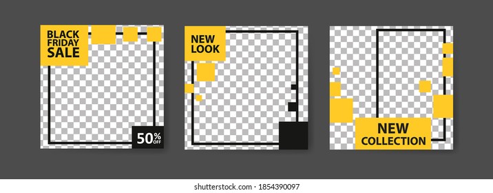 social media post template for digital marketing and sale promo. fashion advertising. Social media banner offer. mockup photo vector frame illustration