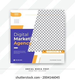 Social Media Post Template for Digital Marketing Expert