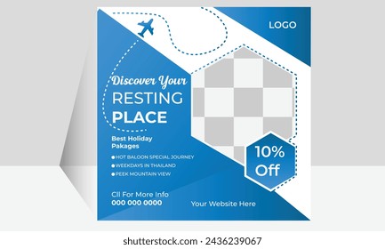 Social media post template for Digital Business Marketing