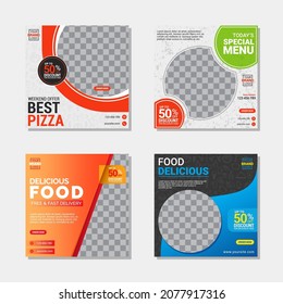 Social Media Post Template, Editable Social Media Banner Template